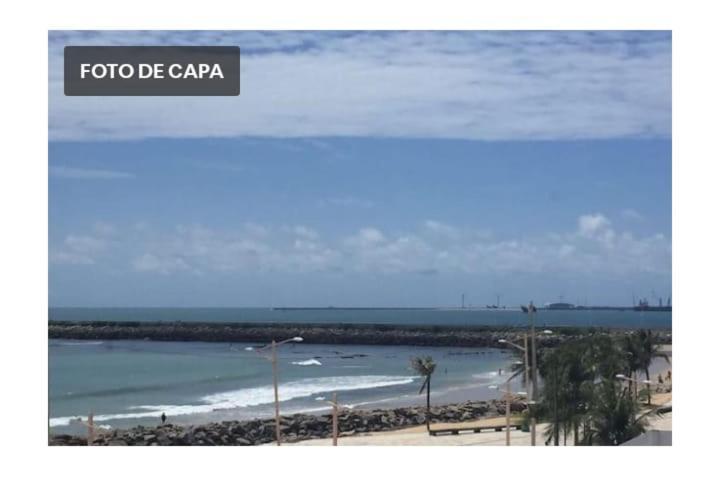 Flat Simples Na Praia De Iracema Форталеза Экстерьер фото